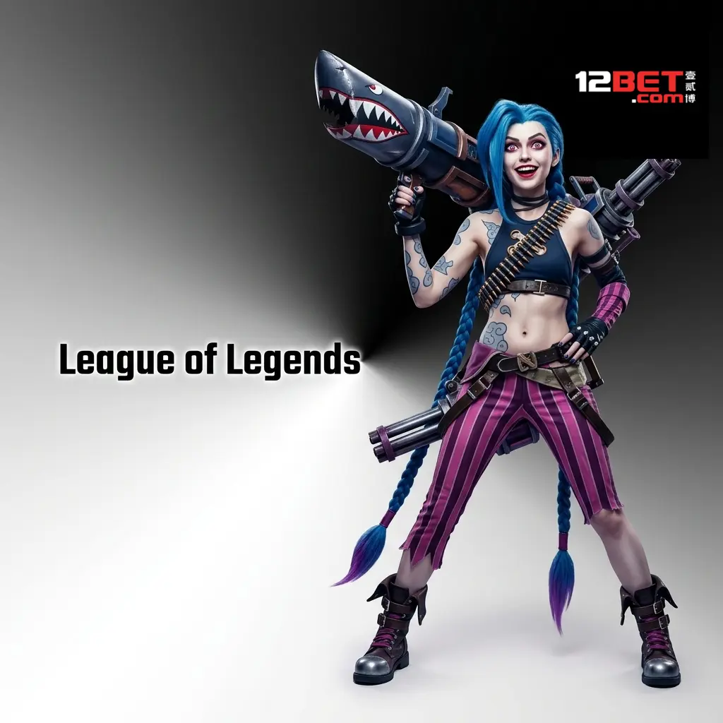 League of Legends video game logo featuring bold stylized text and iconic emblem on dark background