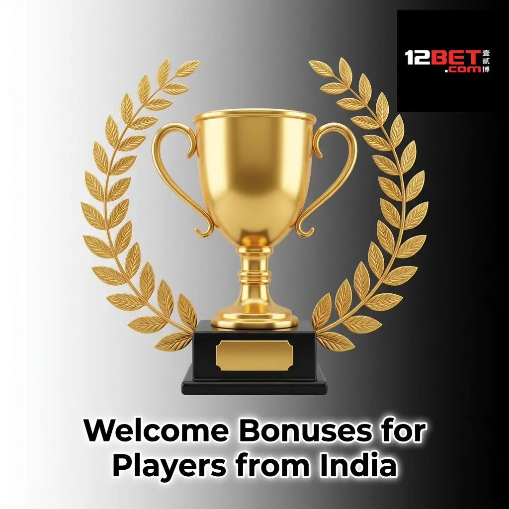 Indian players celebrating welcome bonuses at an online casino with rupee symbols and festive elements