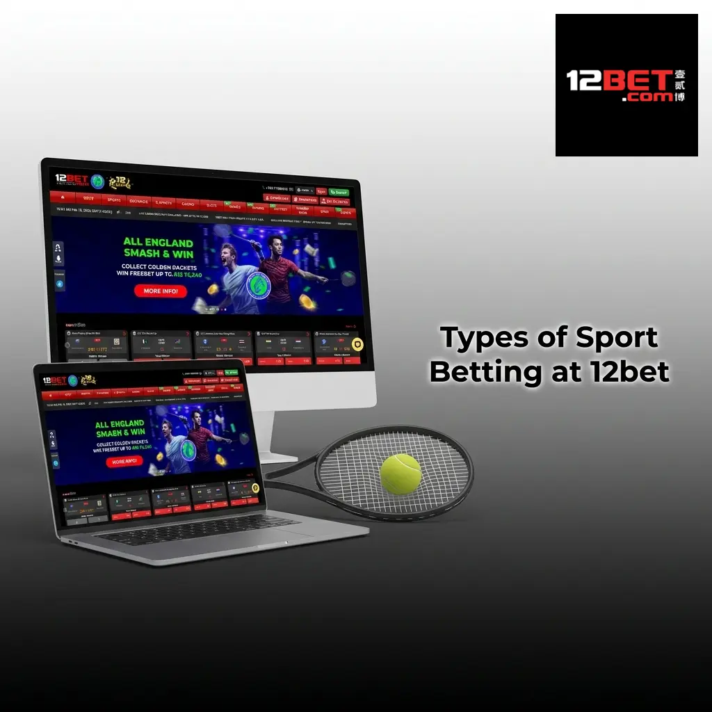 Types of sport betting options available at 12bet online sportsbook platform